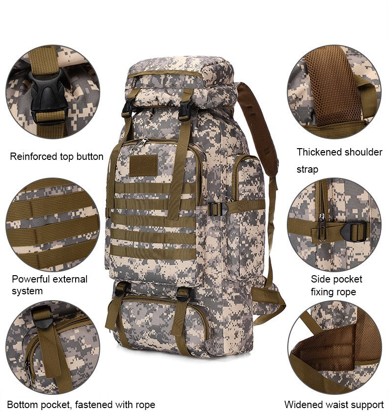 Taktischer Rucksack 80L – Für sorgenfreie Abenteuer