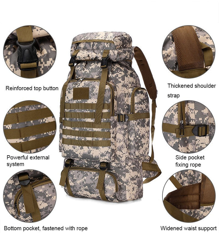 Taktischer Rucksack 80L – Für sorgenfreie Abenteuer