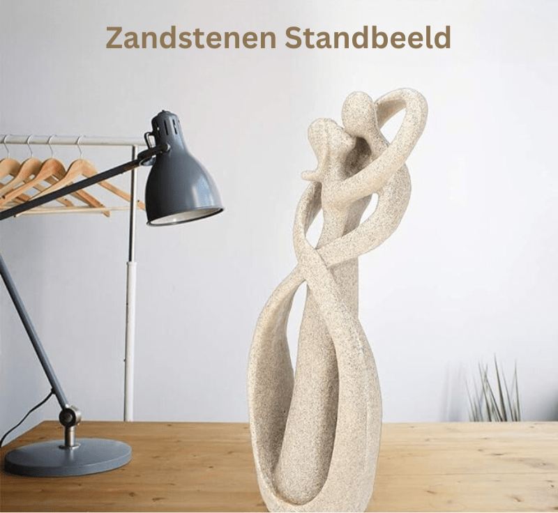 Skanto | Eternal Embrace – Abstrakte Skulptur für zeitlose Liebe