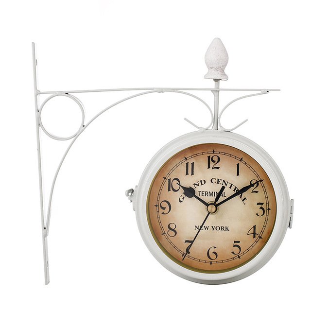 Skanto Doppelseitige Wanduhr