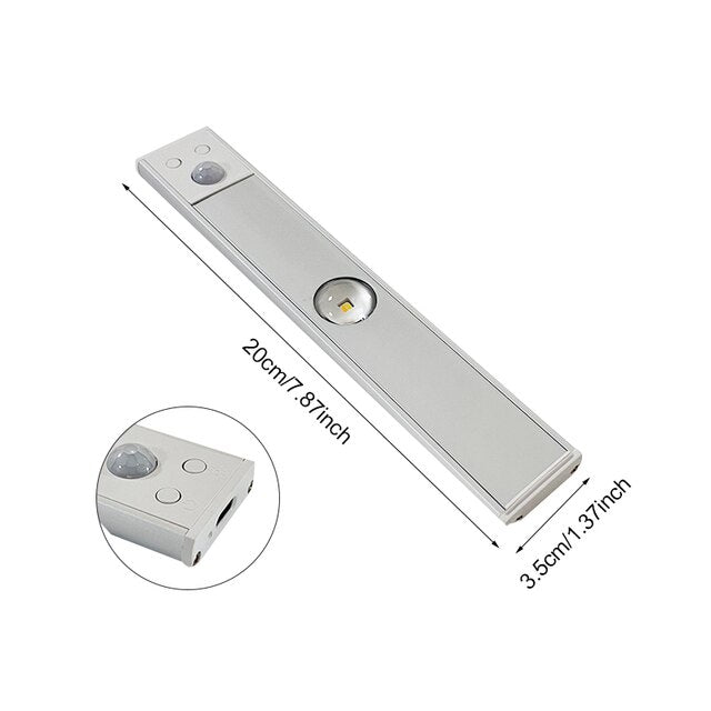 Skanto | WallGlow – Kabellose LED – Smart – Bewegungssensor – Praktische Beleuchtung