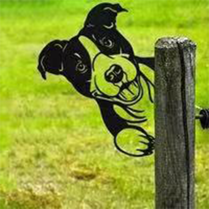 Skanto | Bauernhof-Deko – PeepFarm – Realistisches Tierdesign – Gartenmetallkunst