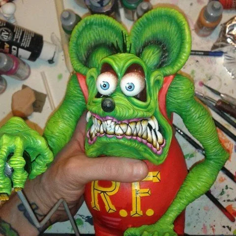 Skanto | Rat Fink Sammlerfigur Halloween-Dekoration