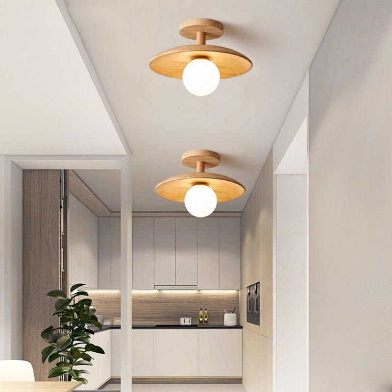 Stilvolle japanische Deckenlampe – ZenGlow | Skanto