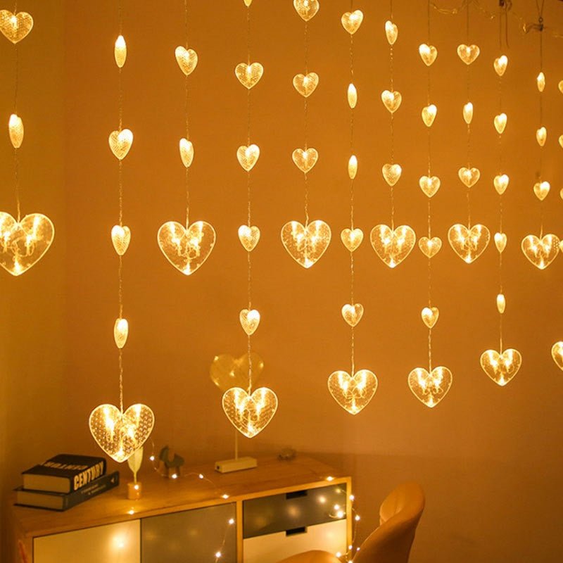 Skanto | Lichterkette mit Herz-Design