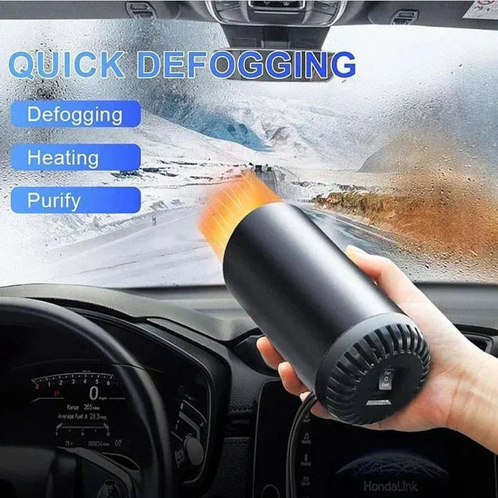 Skanto | CupHeat 12V Autoheizung & Defroster – Kompakter 360° Heißluftventilator
