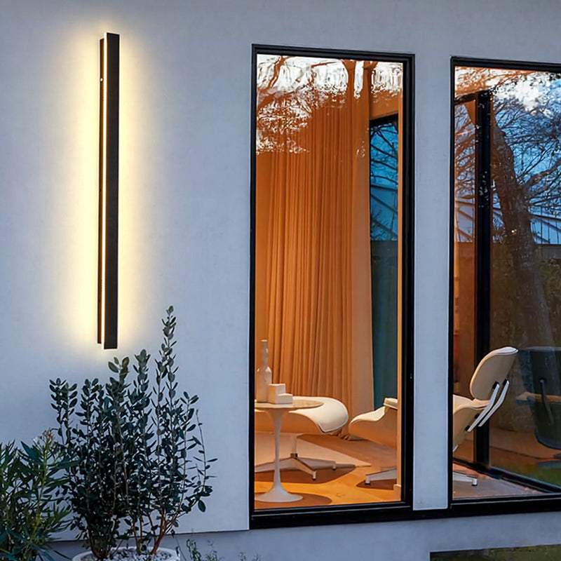 Skanto | Wasserdichte LED-Außenwandleuchte – Modernes minimalistisches Design