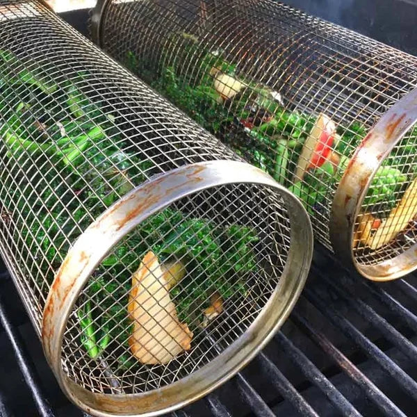 Skanto Skanto | Grill Spin – Rollender Grillkorb (1+1 Gratis)