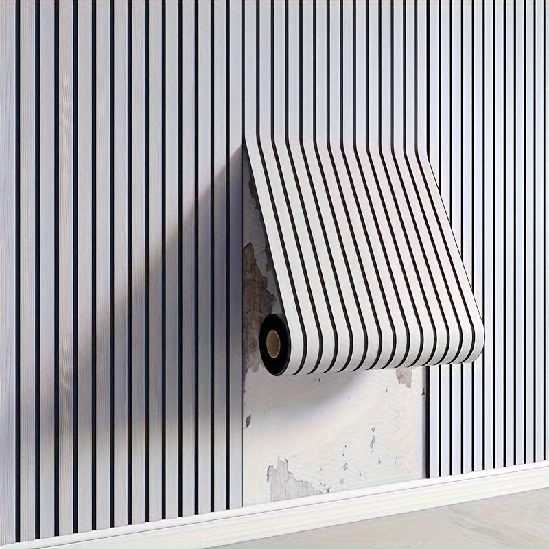 Skanto | WoodLook Wandpaneele – Selbstklebende 3D PVC-Wandverkleidung für schnellen Home-Effekt