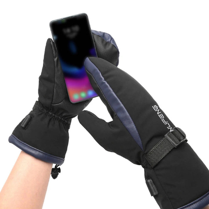 Skanto | USB-beheizte Handschuhe | Plug-and-Play, doppelseitige Heizung, wasserdichtes Design, ideal zum Skifahren, Wandern und für den täglichen Winterschutz