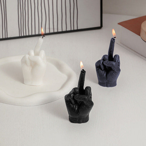 Skanto | Kreative Mittelfinger-Kerze