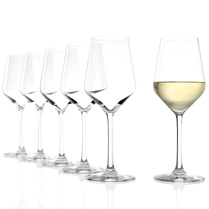 Set aus 6 Weißweingläsern – 365ml