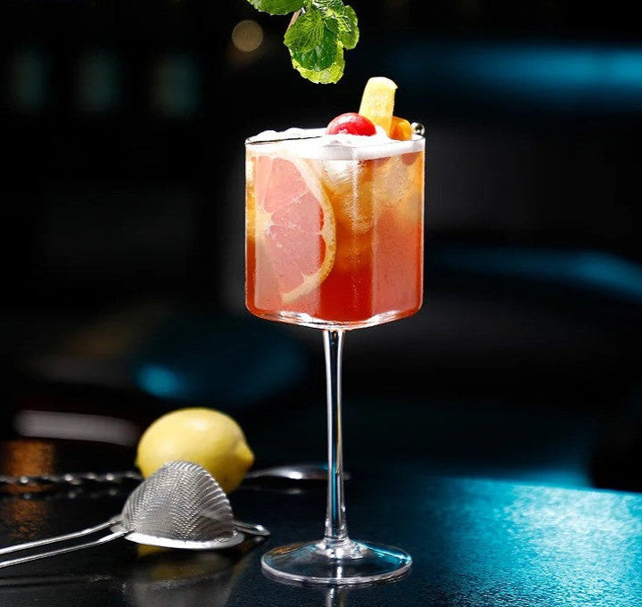 Skanto | Quadratisches Highball Cocktailglas