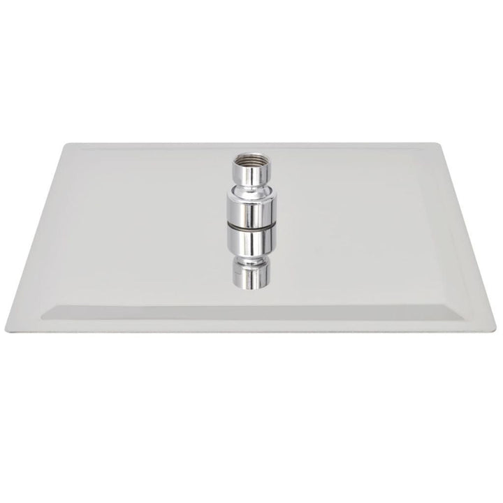 Quadratischer Regen-Duschkopf aus Edelstahl – 25x25 cm