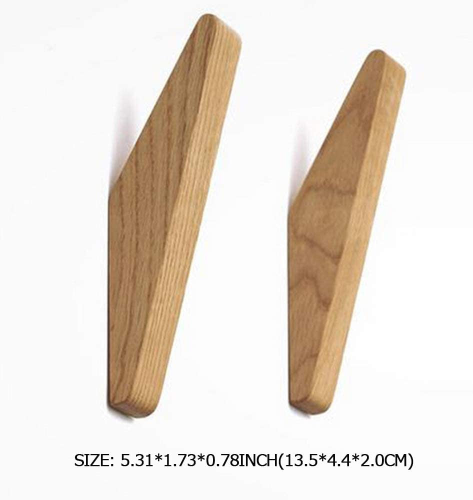 Skanto | Nordhaak Wandhaken aus Massivholz – Minimalistische Garderobenhaken aus Massivholz