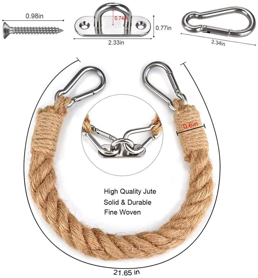 Wandmontierter Toilettenpapierhalter aus Seil