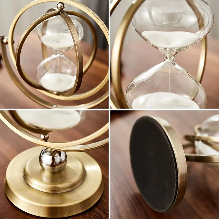 Sanduhr aus Metall