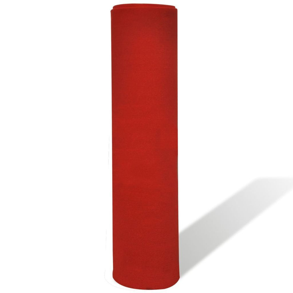 Skanto | Extra schwerer roter Teppich 1 x 5 m - 400 g/m2