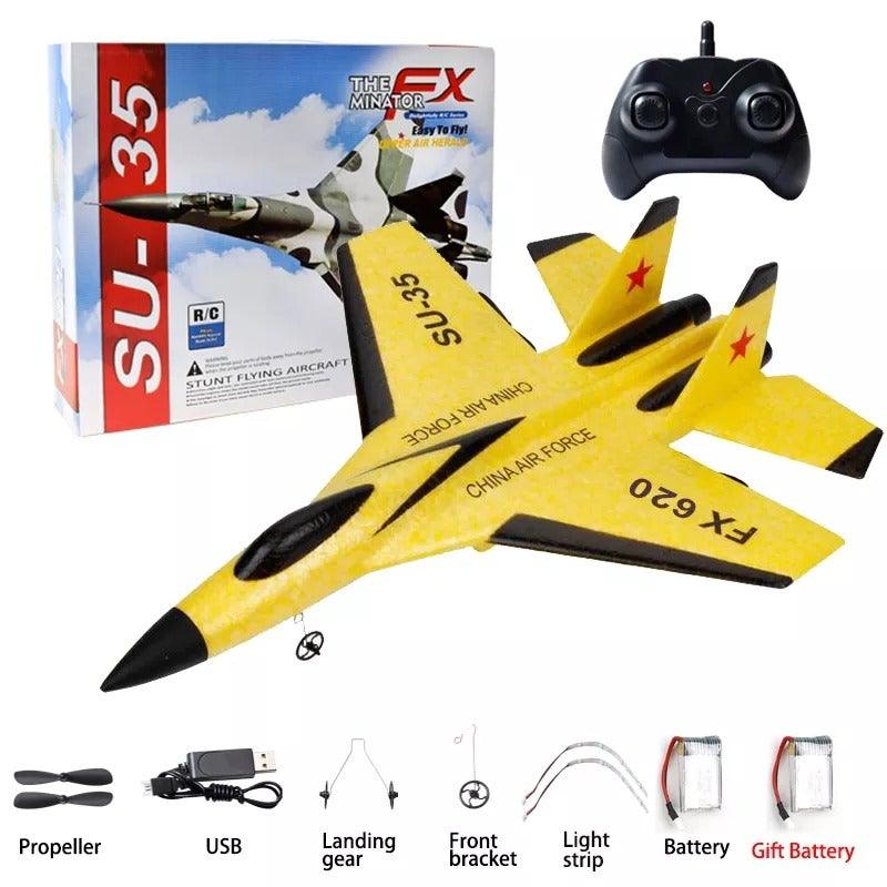 Skanto | Fizzy Plane – Ferngesteuerter Kampfjet, Hobbyflugzeug, Gleiter