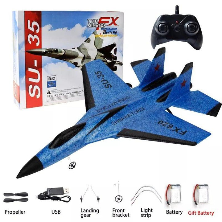 Skanto | Fizzy Plane – Ferngesteuerter Kampfjet, Hobbyflugzeug, Gleiter