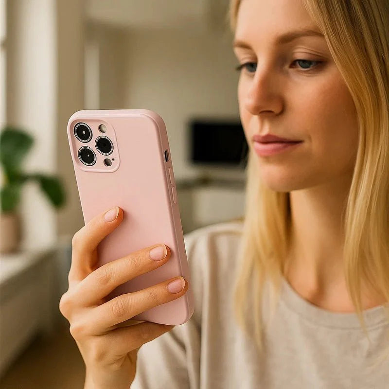 Skanto | FLEXISHIELD – Stoßfeste TPU-Silikonhülle für iPhone 16 & 17 Serie