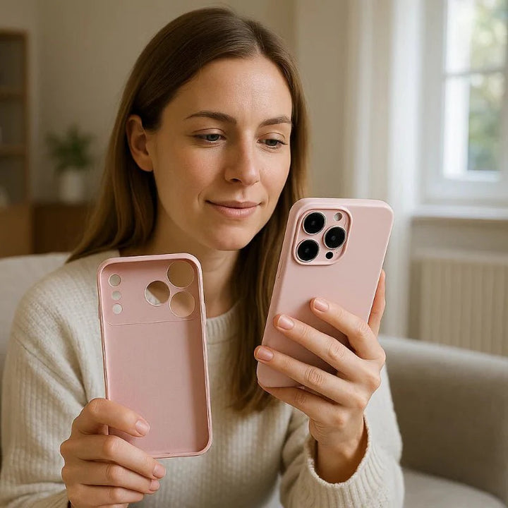 Skanto | FLEXISHIELD – Stoßfeste TPU-Silikonhülle für iPhone 16 & 17 Serie