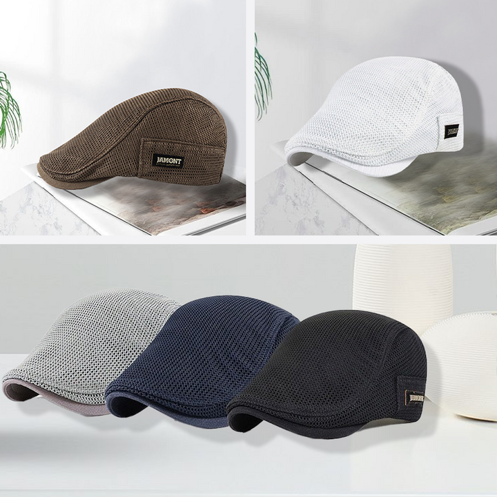 Skanto | Sommer-Mesh-Sonnenhut für Herren
