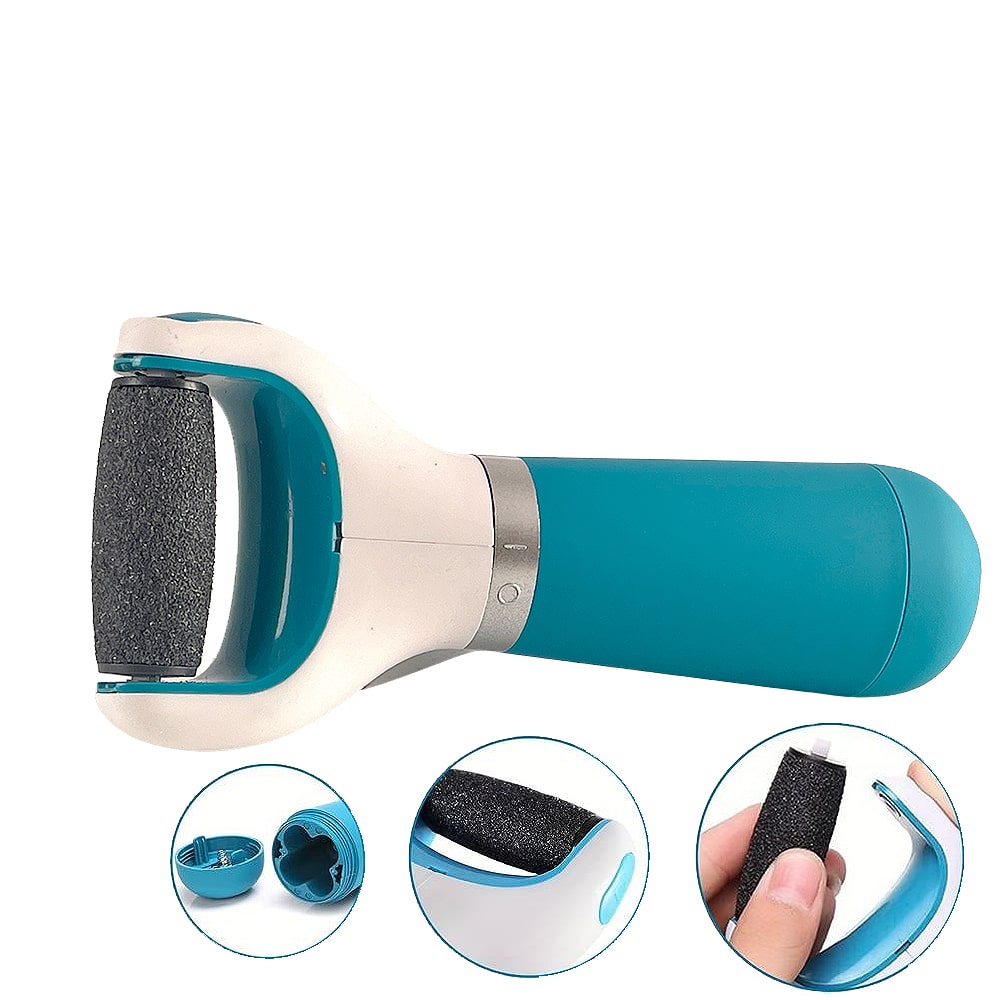 Skanto | SoftFoot Elektrische Feile – Pediküregerät mit Diamantkopf zur Hornhautentfernung
