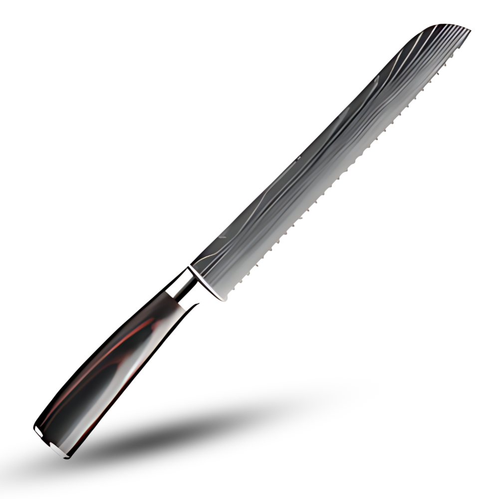 Japanische Messer der Pakkawood-Serie
