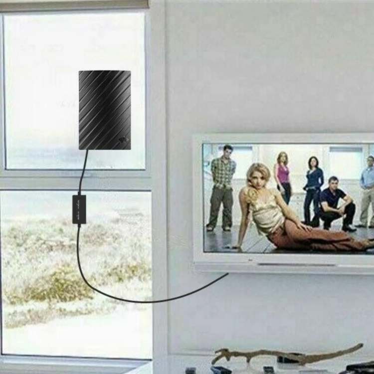Skanto | 4K Indoor TV-Antenne | 600-Meilen-Reichweite, Plug & Play-Einrichtung für kostenlose HD-Kanäle