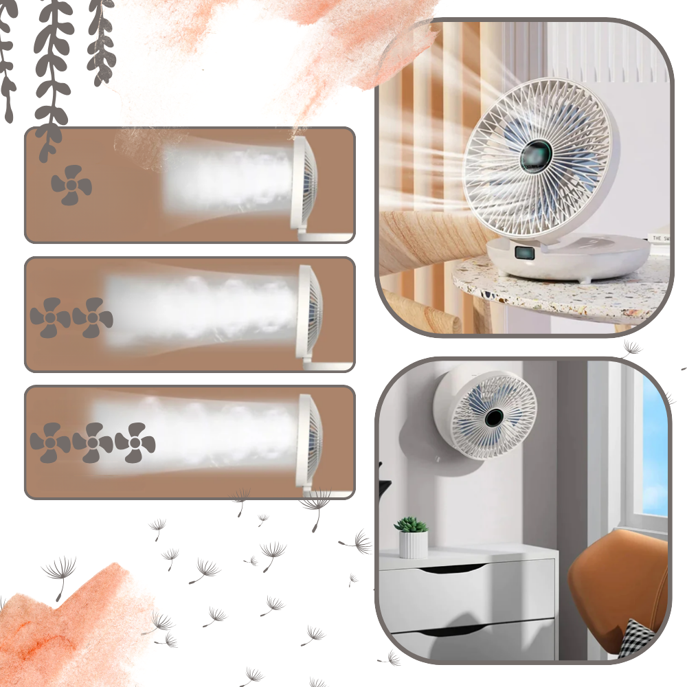Sanfter tragbarer Ventilator