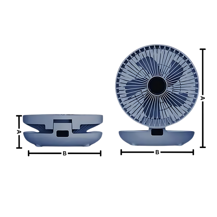 Sanfter tragbarer Ventilator