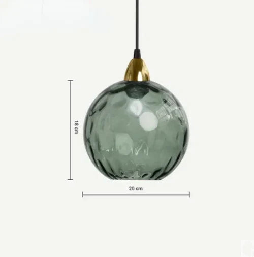 Skanto | Glaskugel-Pendelleuchte - LumiSphere
