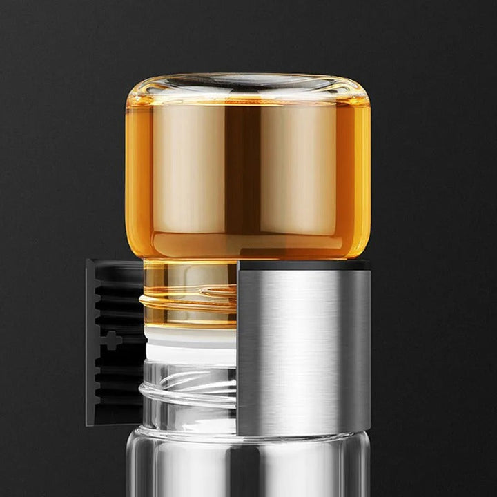 Skanto | Warmhalteflasche aus Glas - ClearTherm