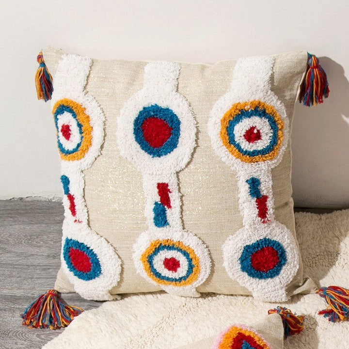 Skanto | Handgefertigter marokkanischer Boho-Stil Kissenbezug