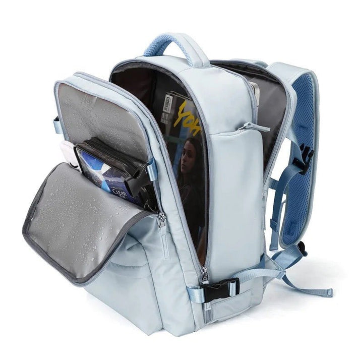 Skanto | UrbanPeak Geräumiger und vielseitiger Rucksack für Schule, Arbeit & Reisen – Wasserdicht & sicher