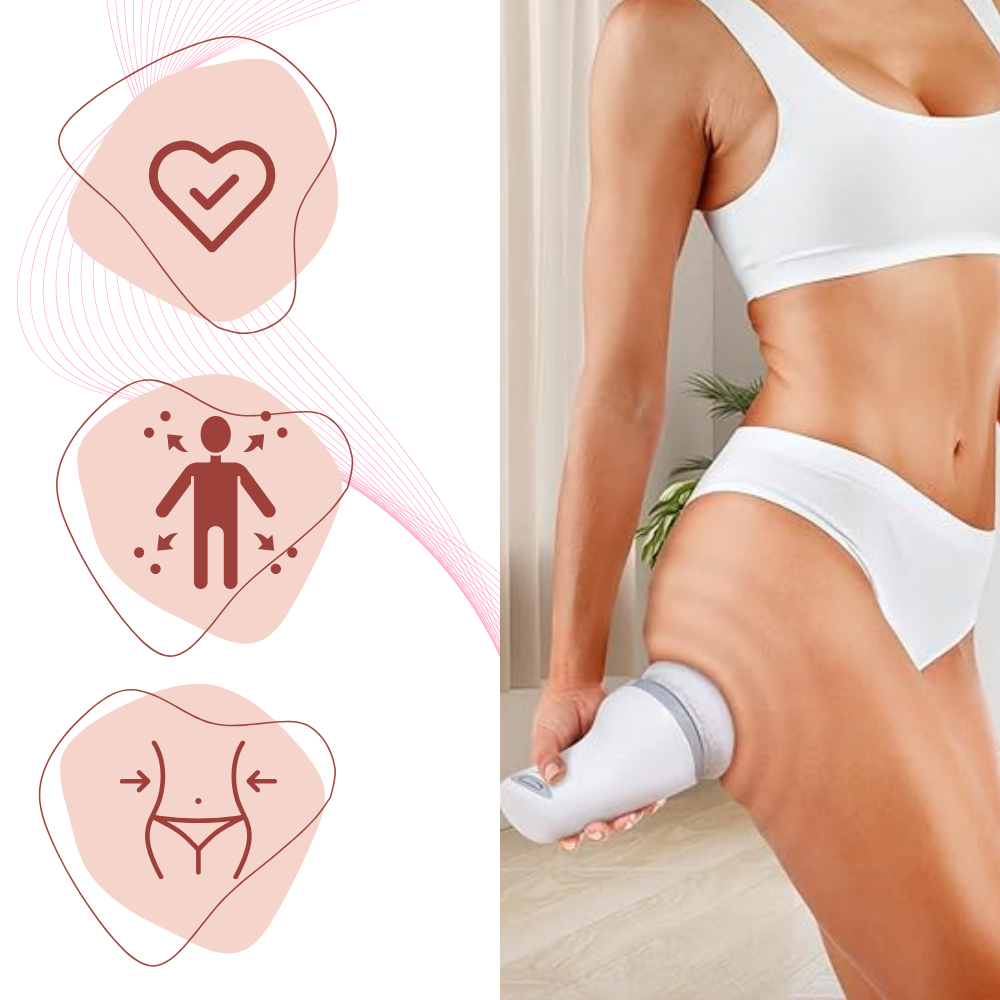 Hochfrequenz-Vibrations-Cellulite-Massagegerät