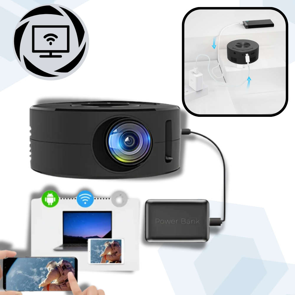 High-Definition Mini-Filmprojektor