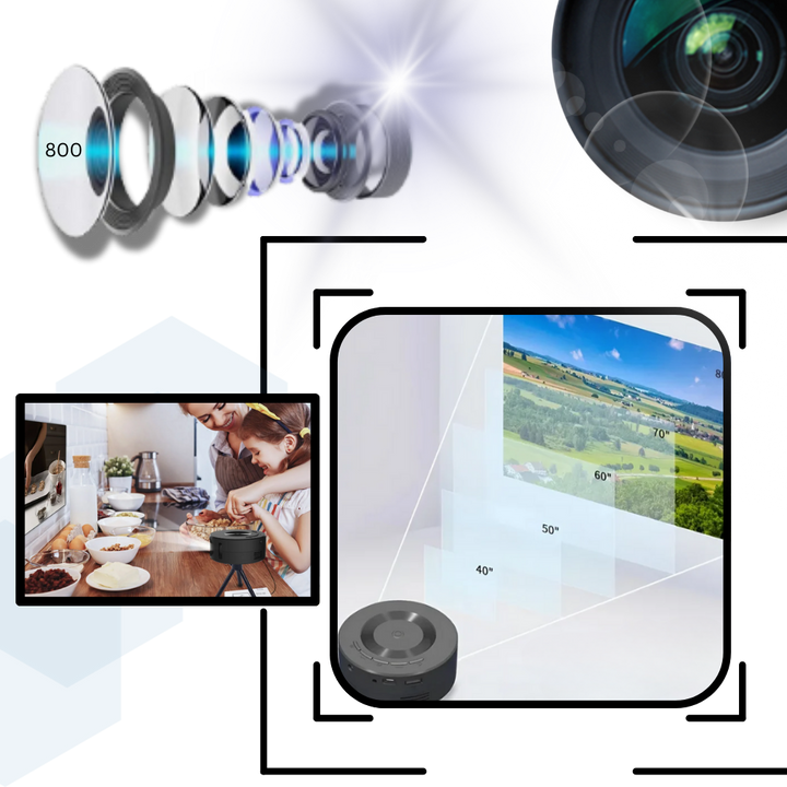 High-Definition Mini-Filmprojektor