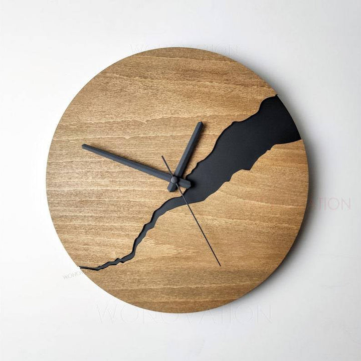 Skanto | Luxuriöse Wanduhr aus Holz – Nuvoro