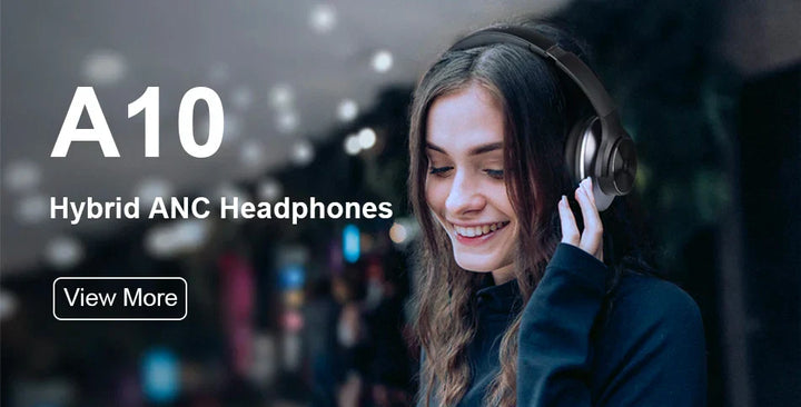 Oneodio Pro 10 Kopfhörer - ANC TWS Noise Cancelling HiFi Stereo Dynamisches DJ Studio Monitor Headset