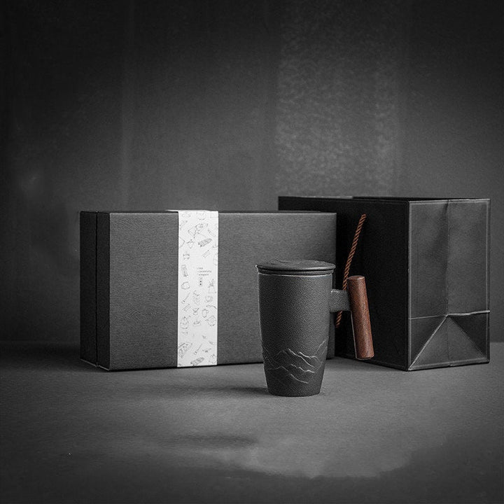 Skanto | Große Keramik-Teetasse mit Deckel