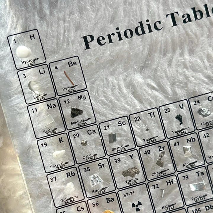 Skanto | Beleuchtetes Periodensystem mit echten Elementen - Elementa