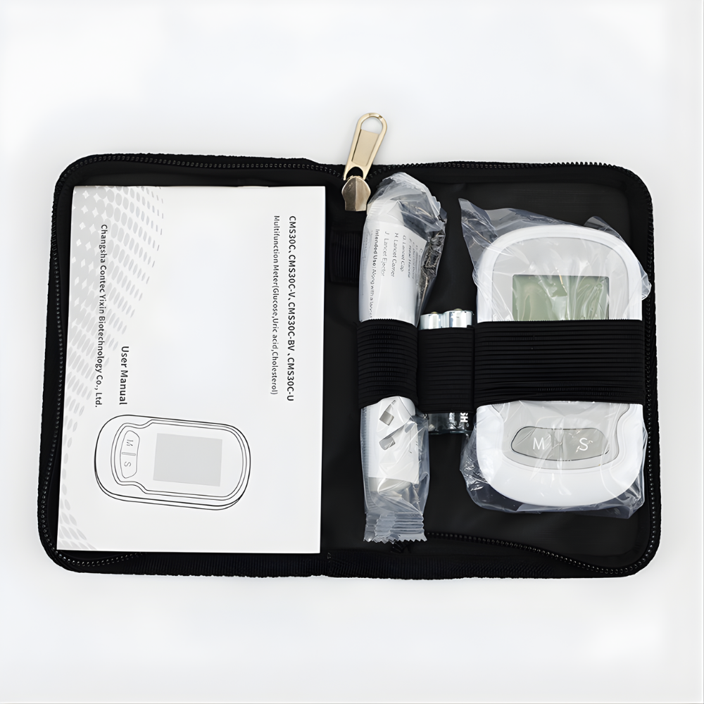 Skanto | Cholesterin-Heimtest-Kit, tragbarer Blutmonitor