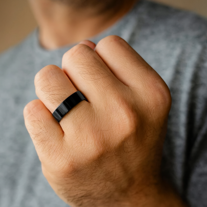 Skanto | Magnetfeldtherapie-Ring aus Edelstahl