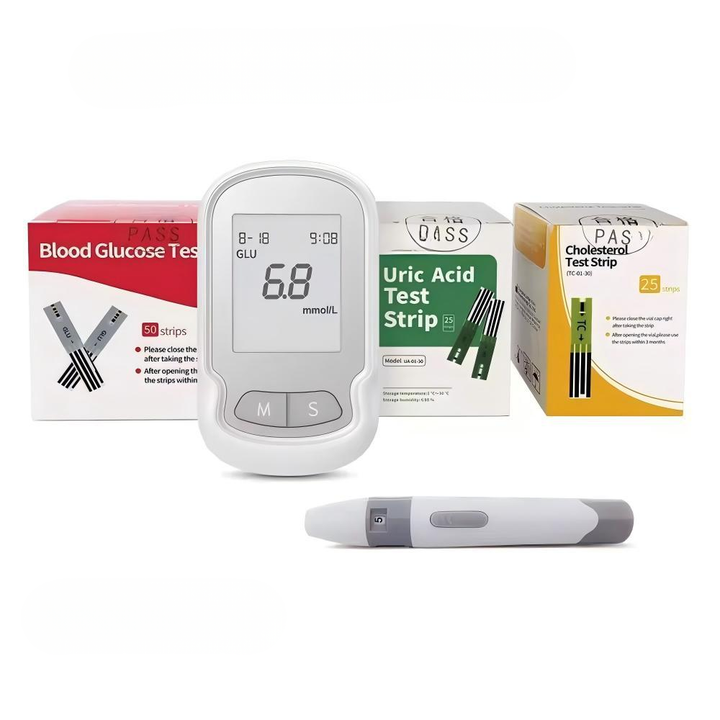 Skanto | Cholesterin-Heimtest-Kit, tragbarer Blutmonitor