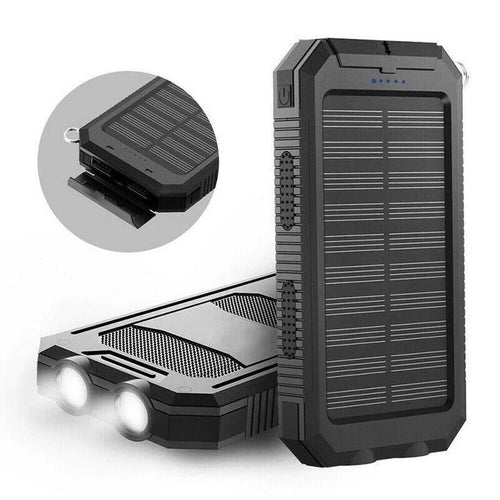 Skanto | 30 000mAh Solar-Ladegerät Wasserdichte Powerbank Extern