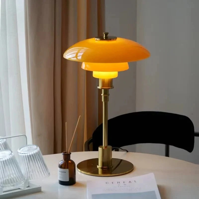 Skanto | Dimmbare runde Tischlampe