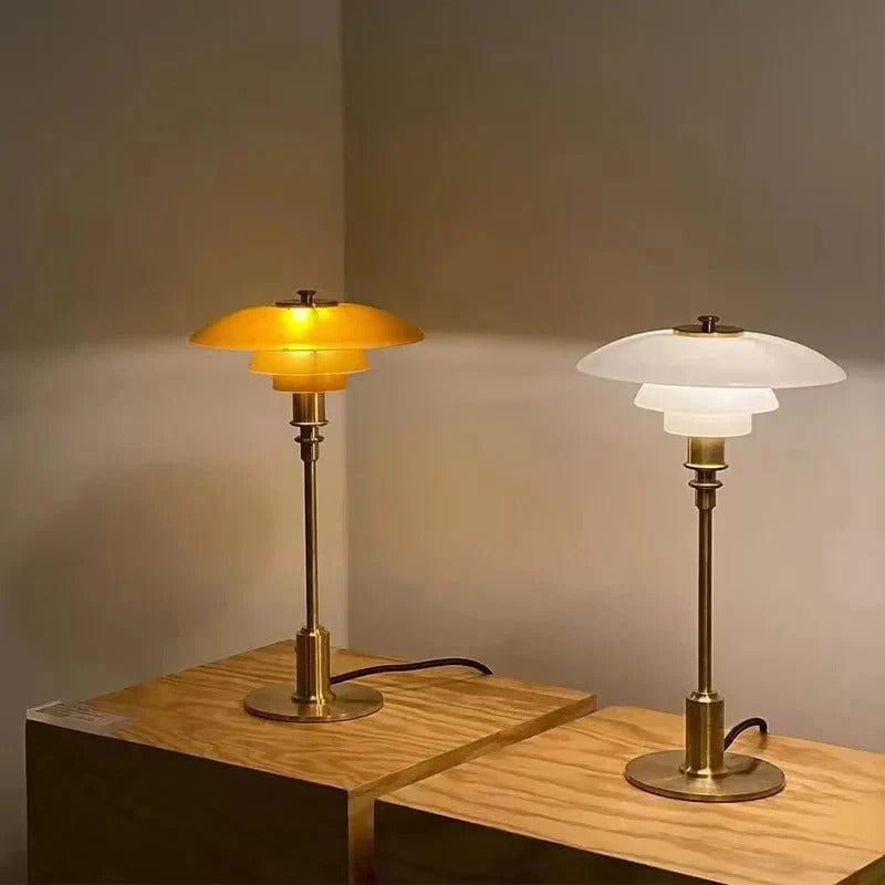 Skanto | Dimmbare runde Tischlampe