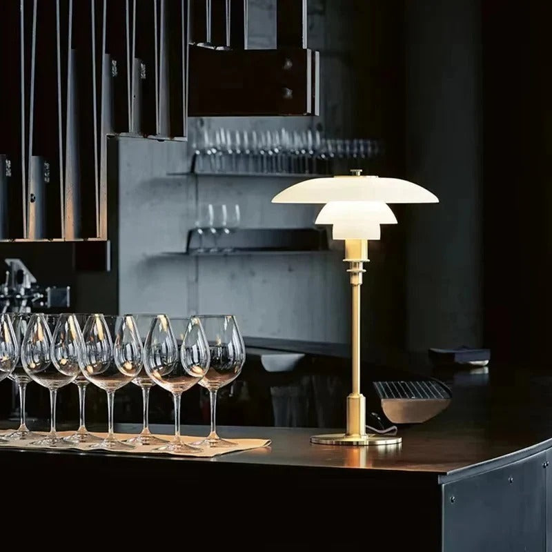 Skanto | Dimmbare runde Tischlampe